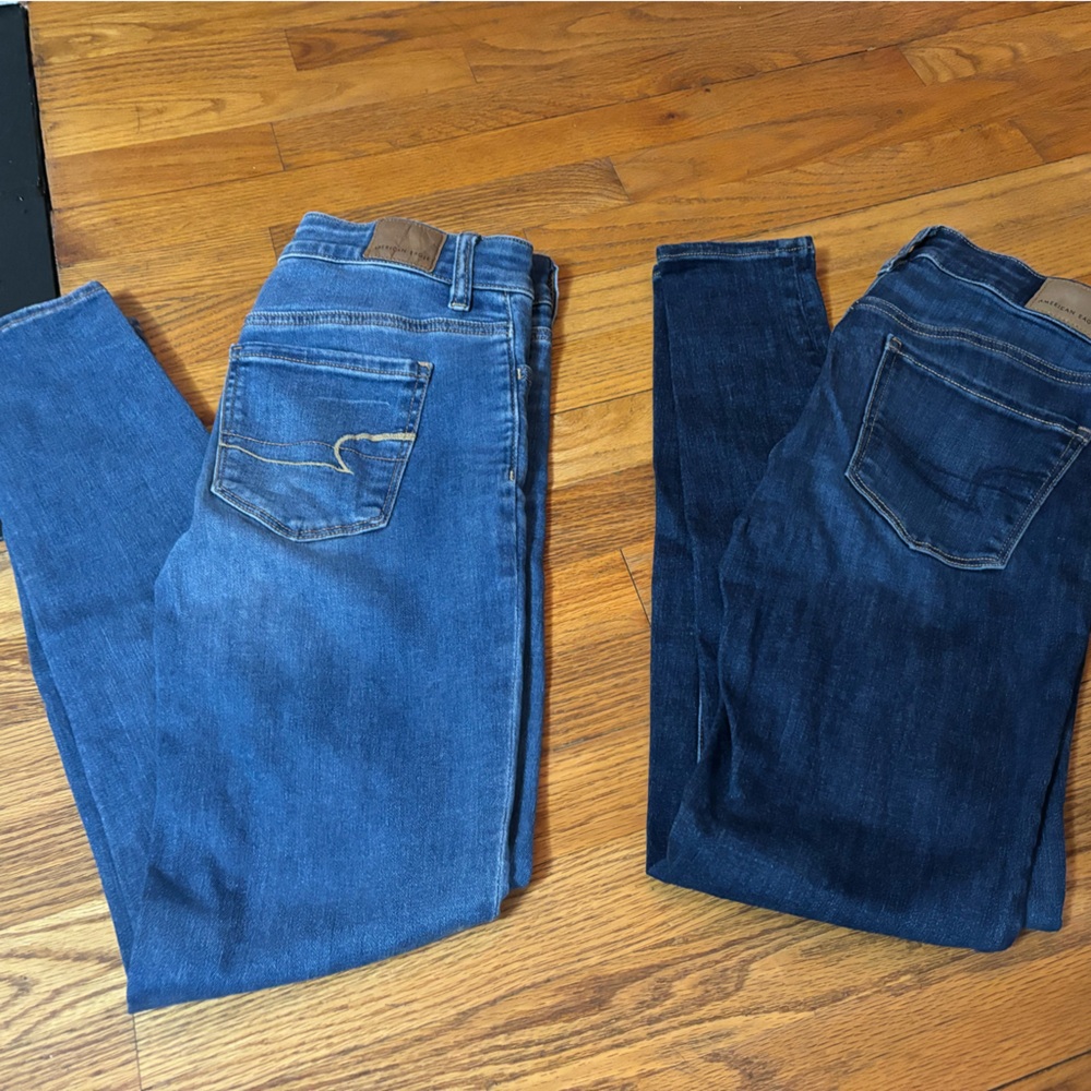 Lot of 2 American Eagle High Rise Jegging